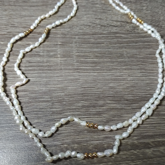 10 - Freshwater Pearl necklace - Picture 2 of 2